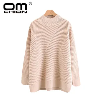 OMCHION Sueter Mujer 2018 Autumn Winter Half Turtleneck Sweater Women Harajuku Casual Soft Korean Pullover Thick Jumper LMM149
OMCHION Sueter Mujer 2018 Autumn Winter Half Turtleneck Sweater Women Harajuku Casual Soft Korean Pullover Thick Jumper LMM149