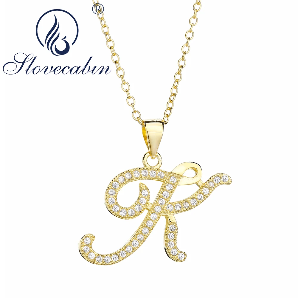 Slovecabin Romantic 925 Sterling Silver Wedding Necklaces For Women Letter K Necklaces Silver 925 Bijoux Jewelry Gold Color
Slovecabin Romantic 925 Sterling Silver Wedding Necklaces For Women Letter K Necklaces Silver 925 Bijoux Jewelry Gold Color