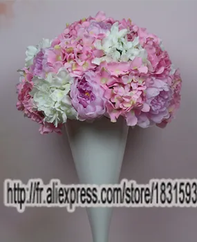 10PCS/lot Artificial silk hydrangea peony wedding road lead flower ball Wedding table centerpiece flowers decorations TONGFENG
10PCS/lot Artificial silk hydrangea peony wedding road lead flower ball Wedding table centerpiece flowers decorations TONGFENG