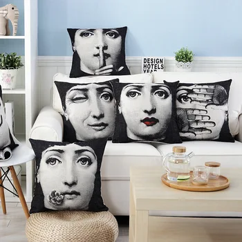 Maiyubo Unique Design Figure Head Pillowcase Black and White Emotion Pillow Cover Linen Scandinavian Decor Cushion Cover PC370
Maiyubo Unique Design Figure Head Pillowcase Black and White Emotion Pillow Cover Linen Scandinavian Decor Cushion Cover PC370