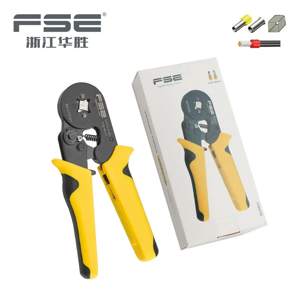 High quality precision crimping pliers 0.08-16mm 28-7AWG quadrilateral hexagonal insulated non-insulated tube type of terminals
High quality precision crimping pliers 0.08-16mm 28-7AWG quadrilateral hexagonal insulated non-insulated tube type of terminals