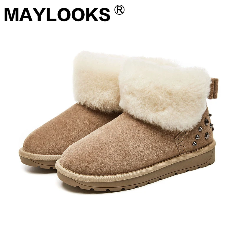 Snow boots female short tube women's shoes flat bottom plus velvet warm cotton shoes M-607
Snow boots female short tube women's shoes flat bottom plus velvet warm cotton shoes M-607