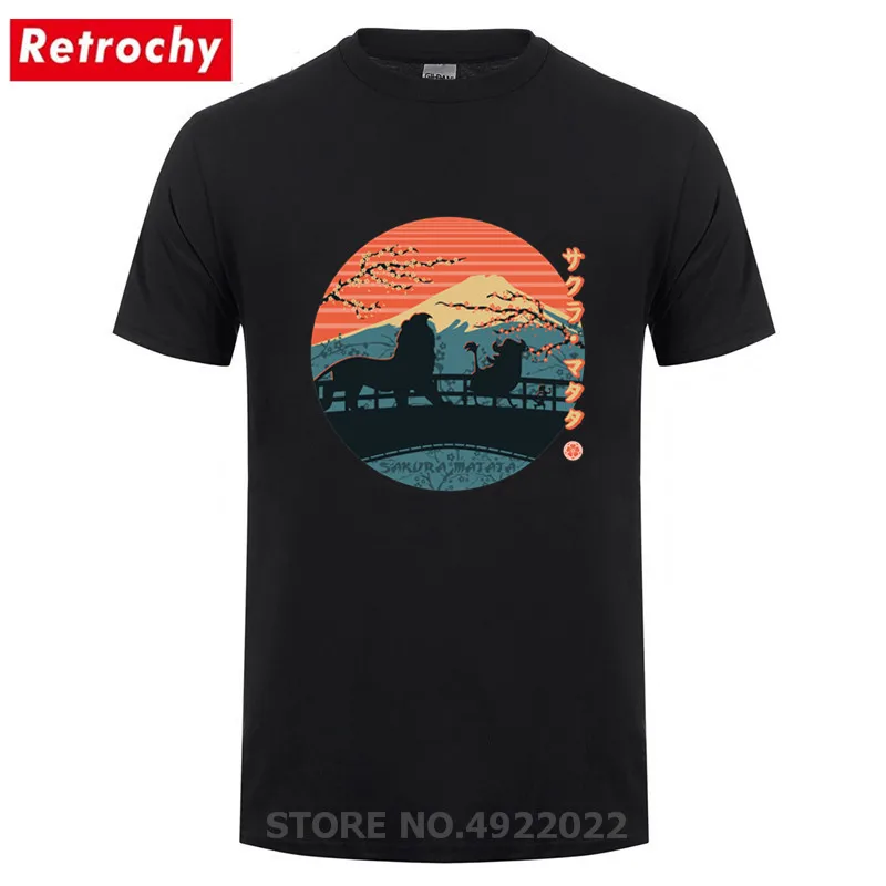 Top seller Most Popular Parody Sakura Matata T shirt Man Japanese Anime Lion King Simba Pumbaa Timon T-shirt Fuji tshirt on sale
Top seller Most Popular Parody Sakura Matata T shirt Man Japanese Anime Lion King Simba Pumbaa Timon T-shirt Fuji tshirt on sale