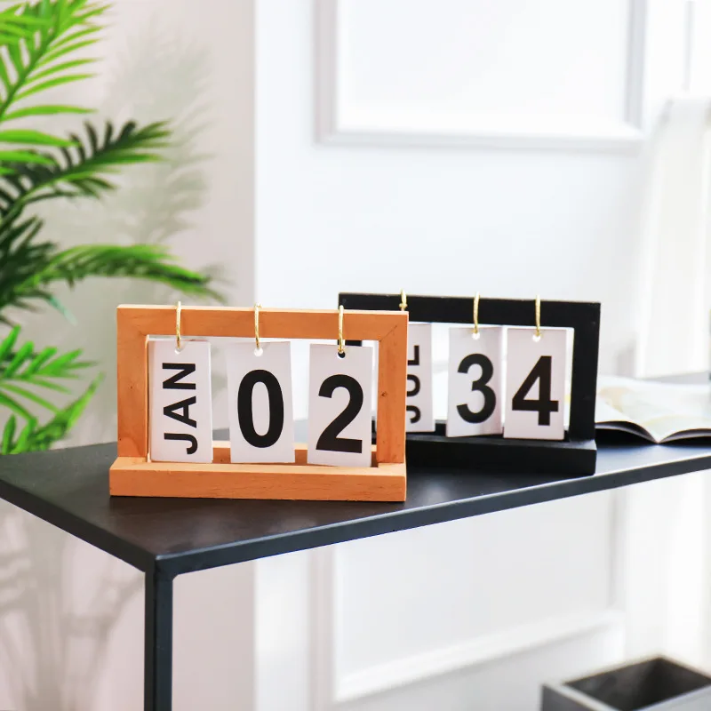 1 PCS Creative wooden flip calendar calendar desk office desk simple decoration home decoration gifts LU716116
1 PCS Creative wooden flip calendar calendar desk office desk simple decoration home decoration gifts LU716116