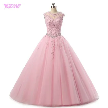 YQLNNE Ball Gown Quinceanera Dresses 2018 Sweet 16 Dress