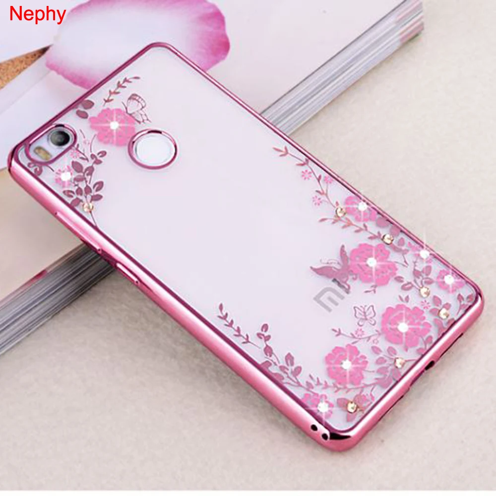 Nephy Flowers Rhinestone Case For Xiaomi Mi 6 Redmi 3s 4 Pro Prime 4A 5 Plus 5A Note 4 4X Cell Phone Back Cover TPU Casing Etui
Nephy Flowers Rhinestone Case For Xiaomi Mi 6 Redmi 3s 4 Pro Prime 4A 5 Plus 5A Note 4 4X Cell Phone Back Cover TPU Casing Etui