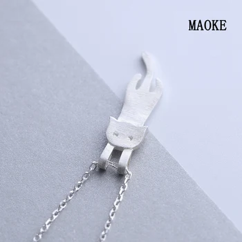 Promotions S925 Sterling SV Animal Naughty Cat Short Clavicle Chain for Women's Fashion Gifts
Promotions S925 Sterling SV Animal Naughty Cat Short Clavicle Chain for Women's Fashion Gifts