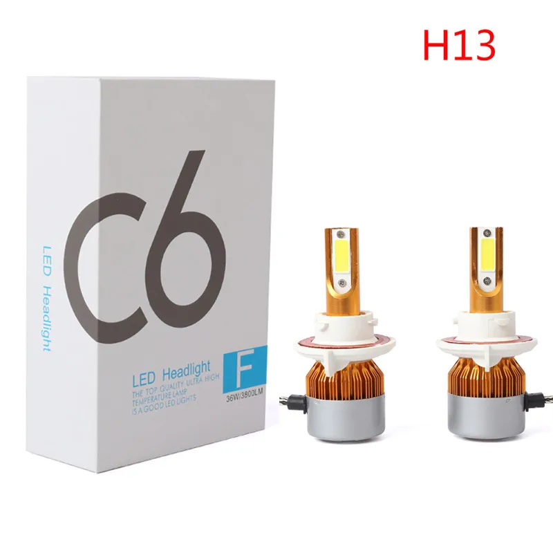 kongyide Car Light H13 7200LM COB LED Chip 6000K Auto Car Headlights Conversion Kit Driving Bulbs Lamps dropship f22
kongyide Car Light H13 7200LM COB LED Chip 6000K Auto Car Headlights Conversion Kit Driving Bulbs Lamps dropship f22