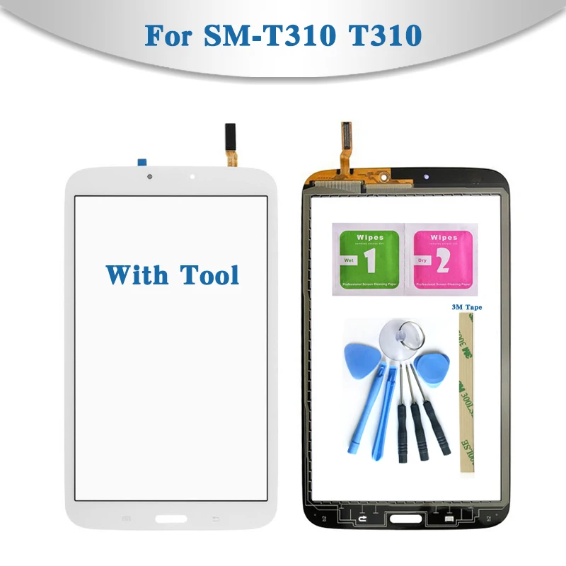 For Samsung Galaxy Tab 3 8.0 SM-T310 T310 and SM-T311 T311 Tablet Touch Screen Digitizer Sensor Front Outer Glass Lens Panel
For Samsung Galaxy Tab 3 8.0 SM-T310 T310 and SM-T311 T311 Tablet Touch Screen Digitizer Sensor Front Outer Glass Lens Panel