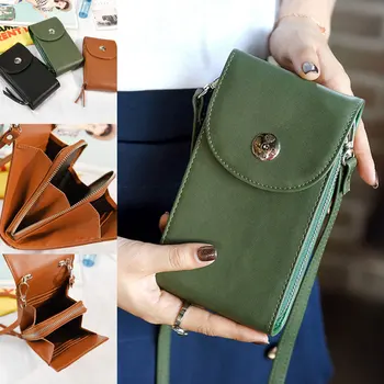 Women Lady Shoulder Crossbody Bag Small PU Leather Buckle Solid Color For Mobile Phone Best Sale-WT
Women Lady Shoulder Crossbody Bag Small PU Leather Buckle Solid Color For Mobile Phone Best Sale-WT