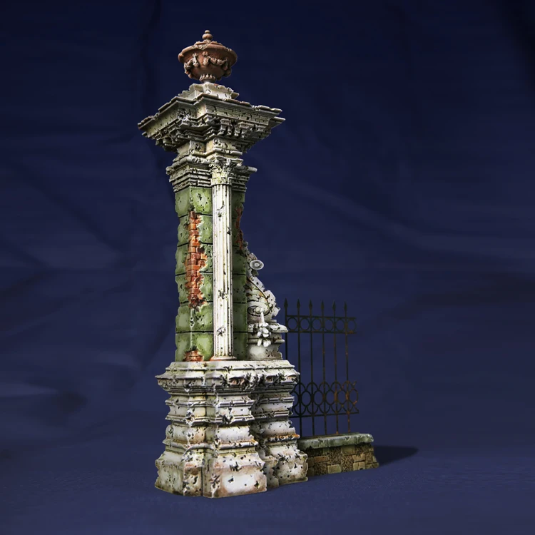 DIY 1/35 Resin Scene Hand Model European Architecture Ruins Series War Military 05 
DIY 1/35 Resin Scene Hand Model European Architecture Ruins Series War Military 05