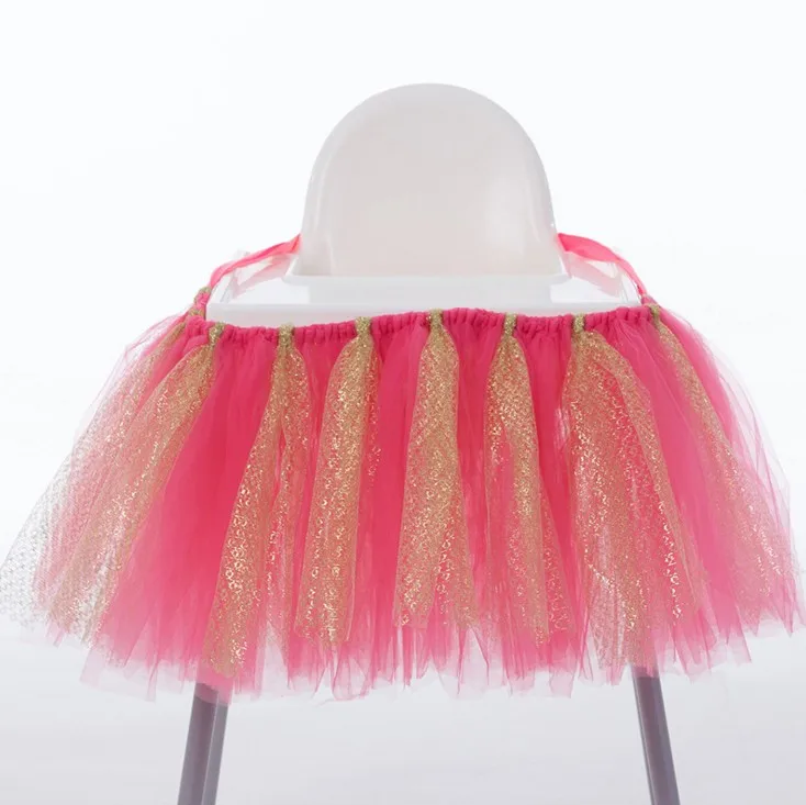 Marious Glitter Tulle High Chair t Skirt Decoration children's dining table and chair skirt 36x13.8 Inch Free shipping
Marious Glitter Tulle High Chair t Skirt Decoration children's dining table and chair skirt 36x13.8 Inch Free shipping