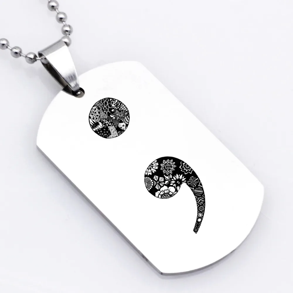 2018 Creativity Women Stainless Steel Jewelry Semicolon Charm Necklace Aliexpress Top-selling Accept Drop Shipping YP3927
2018 Creativity Women Stainless Steel Jewelry Semicolon Charm Necklace Aliexpress Top-selling Accept Drop Shipping YP3927
