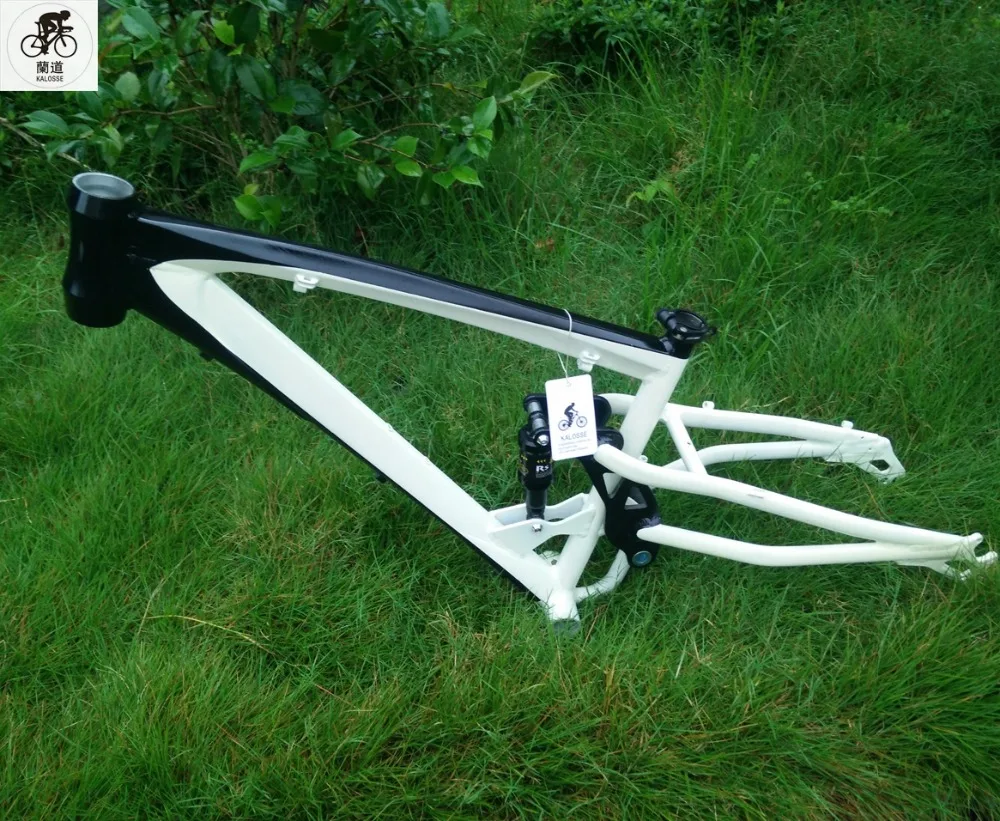 Kalosse Full suspension snow/beach bike frame Mountain bicycle aluminum alloy DH/AM frame 26*4.0 tires
Kalosse Full suspension snow/beach bike frame Mountain bicycle aluminum alloy DH/AM frame 26*4.0 tires