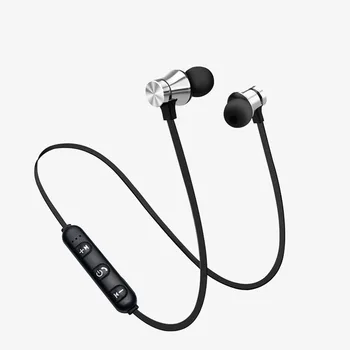 Magnetic Suction Bluetooth Headset 4.2 Wireless Neckband Magnet Earphones In-ear Headset Sport Running Music Earpiece XZE-XT11
Magnetic Suction Bluetooth Headset 4.2 Wireless Neckband Magnet Earphones In-ear Headset Sport Running Music Earpiece XZE-XT11