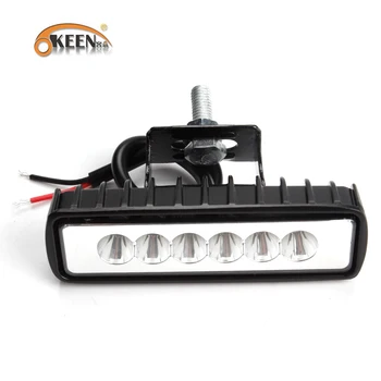 OKEEN 2PCS 24W 12V LED Work Light Bar Spotlight Flood Lamp Driving Fog Offroad LED Work Car Light for Ford/Toyota SUV LED Beams
OKEEN 2PCS 24W 12V LED Work Light Bar Spotlight Flood Lamp Driving Fog Offroad LED Work Car Light for Ford/Toyota SUV LED Beams