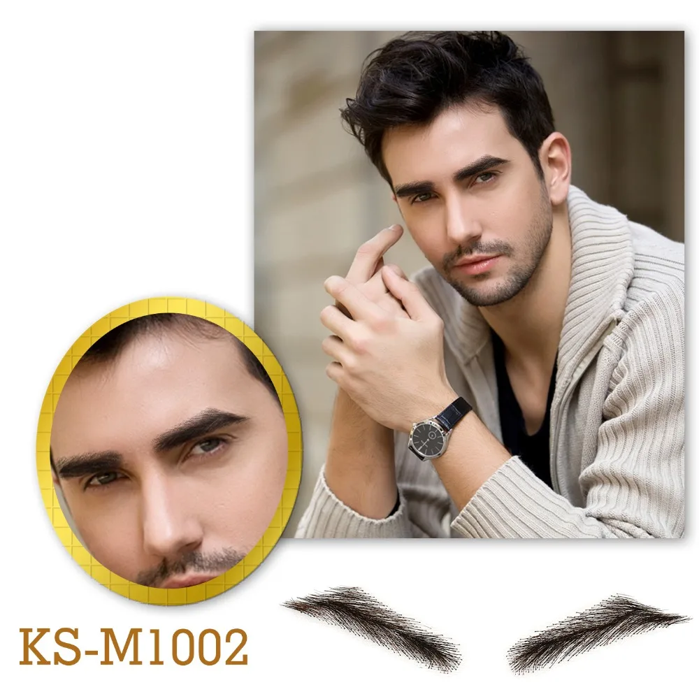 Neitsi Man's One Pair Fake Eyebrows 100% Human Hair Fake Eyebrows Lace Base M1002
Neitsi Man's One Pair Fake Eyebrows 100% Human Hair Fake Eyebrows Lace Base M1002