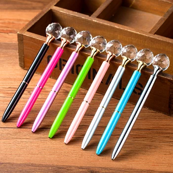 100 pcs 17 Colors Mixing Big Diamond Metal Gift Ballpoint Pen 0.7mm Bullet Tip Fashion Gift Pen Student Writing Office Note Pen
100 pcs 17 Colors Mixing Big Diamond Metal Gift Ballpoint Pen 0.7mm Bullet Tip Fashion Gift Pen Student Writing Office Note Pen