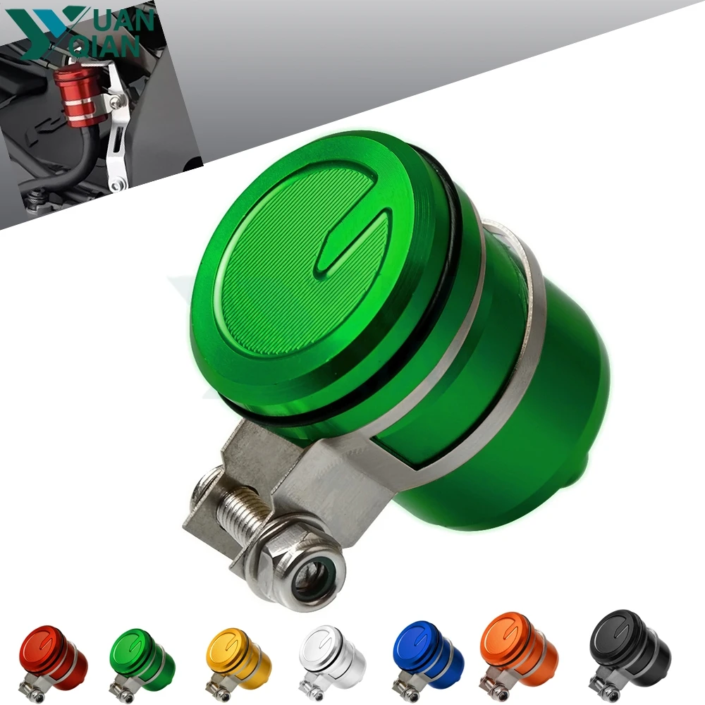 Universal Motorcycle Brake Fluid Reservoir Clutch Tank Oil Fluid Cup for Kawasaki ninja400 300 600 Z 700 Z800 Z1000 ER-6N 6F
Universal Motorcycle Brake Fluid Reservoir Clutch Tank Oil Fluid Cup for Kawasaki ninja400 300 600 Z 700 Z800 Z1000 ER-6N 6F