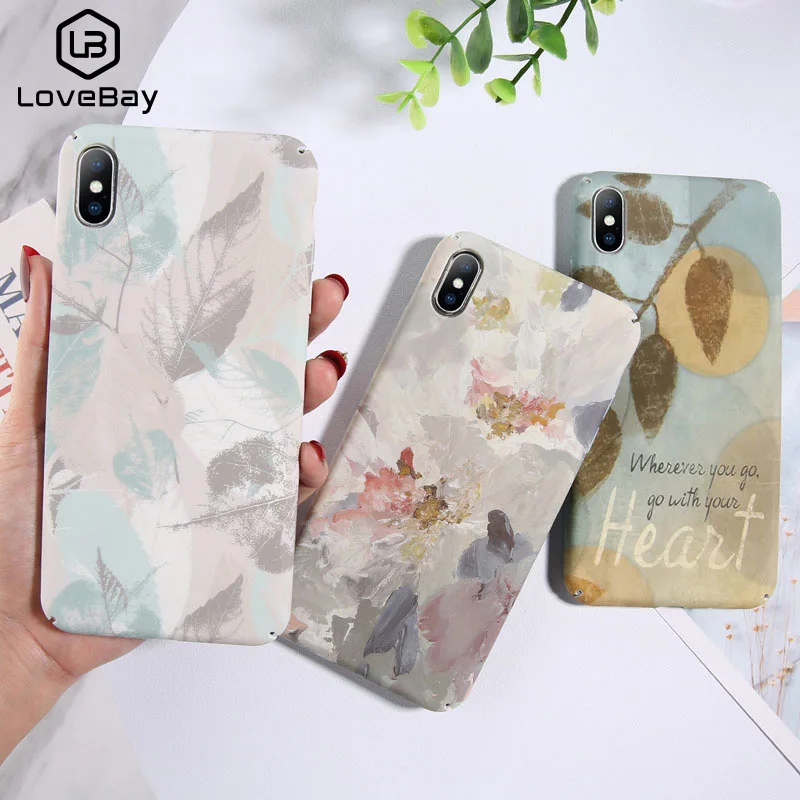 Lovebay Abstract Leaves Flower Cases Cover For iPhone X XS XR Xs Max Hard PC Letters Phone Case For iPhone 6 6s 7 8 Plus
Lovebay Abstract Leaves Flower Cases Cover For iPhone X XS XR Xs Max Hard PC Letters Phone Case For iPhone 6 6s 7 8 Plus