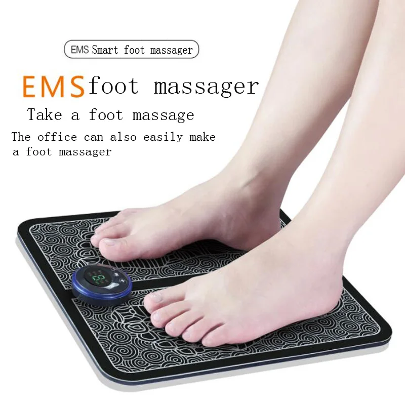 New pulse foot massage cushion foot massage cushion EMS massager pedicure machine bottom USB charging massager
New pulse foot massage cushion foot massage cushion EMS massager pedicure machine bottom USB charging massager