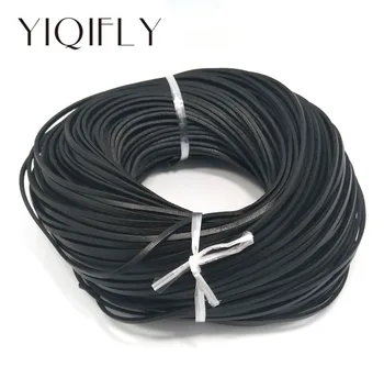 YIQIFLY Free Shipping 90m 3mm Width 100% Real Cowhide Leather Cord Fashion Jewelry Acceceries Bracelets and Necklace DIY Cord
YIQIFLY Free Shipping 90m 3mm Width 100% Real Cowhide Leather Cord Fashion Jewelry Acceceries Bracelets and Necklace DIY Cord