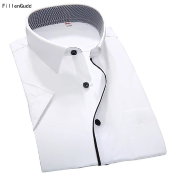 FillenGudd 2018 Summer Style Plus size New Mens Long Sleeve Slim fit Business Shirts social Men Formal men shirts Office Shirt
FillenGudd 2018 Summer Style Plus size New Mens Long Sleeve Slim fit Business Shirts social Men Formal men shirts Office Shirt