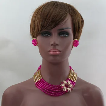 New Arrial African Wedding Jewelry Set Romantic Costume Jewelry Necklace Sets Large Stock Handmade Free Shipping hx324
New Arrial African Wedding Jewelry Set Romantic Costume Jewelry Necklace Sets Large Stock Handmade Free Shipping hx324