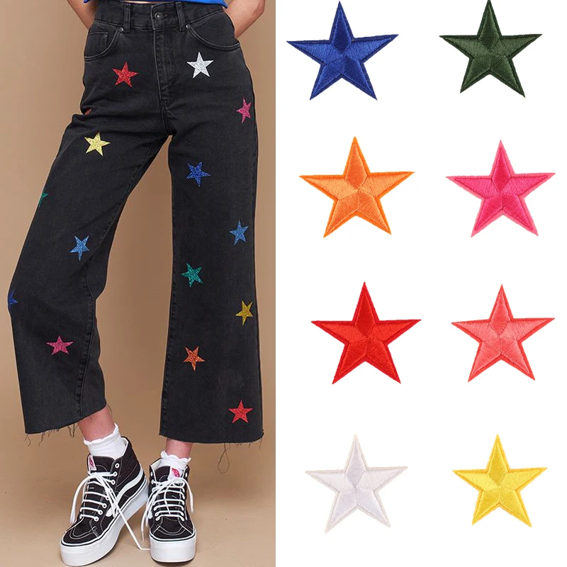 16pcs Stars Embroidered Patch bordados parches Iron On Patches For Clothing Jean Pants Jacket Stickers Badge Patchwork Appliques
16pcs Stars Embroidered Patch bordados parches Iron On Patches For Clothing Jean Pants Jacket Stickers Badge Patchwork Appliques