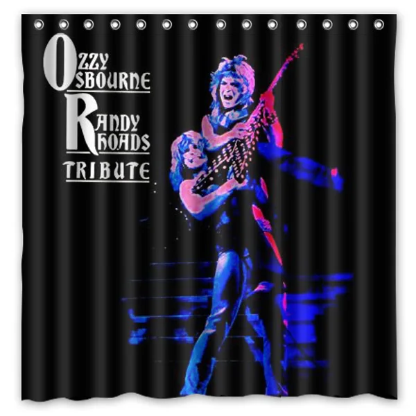 Bathroom Products Polyester Fabric Randy Rhoads Printed Shower Curtains Waterproof&Washable Bath Curtains 72"x72"
Bathroom Products Polyester Fabric Randy Rhoads Printed Shower Curtains Waterproof&Washable Bath Curtains 72"x72"