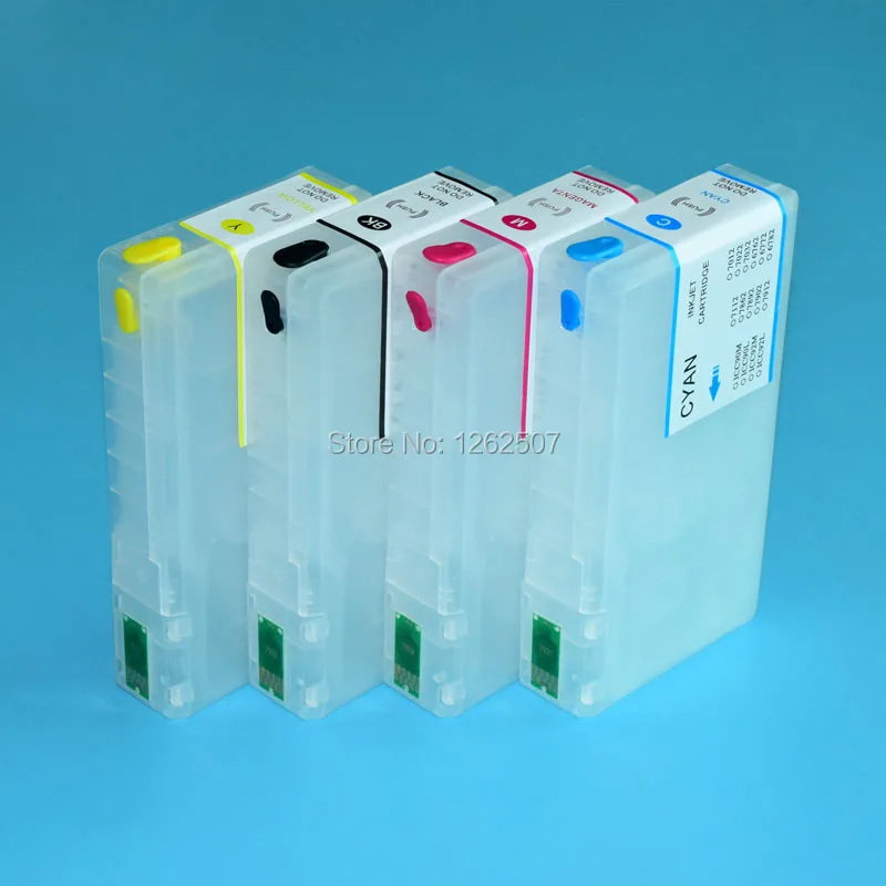America 788XL 788 T7881-T7884 Refillable Ink Cartridge With Chip For Epson Workforce Pro WF-5110 WF-5190 WF-5620 WF-5690 Printer
America 788XL 788 T7881-T7884 Refillable Ink Cartridge With Chip For Epson Workforce Pro WF-5110 WF-5190 WF-5620 WF-5690 Printer
