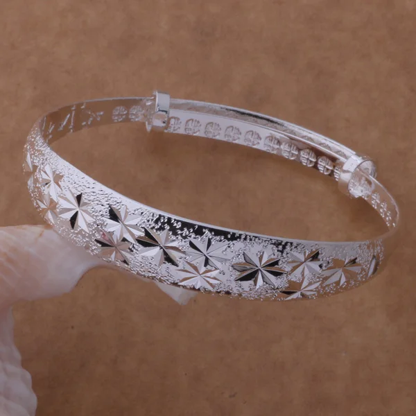AB137 Hot 925 sterling silver bangle bracelet, 925 silver fashion jewelry Pattern circle bracelet /ajsajaza amiajdpa
AB137 Hot 925 sterling silver bangle bracelet, 925 silver fashion jewelry Pattern circle bracelet /ajsajaza amiajdpa