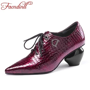 FACNDINLL 2019 new autumn women pumps shoes brand high qulaity sexy high heels pointed toe lace up shoes woman dress party shoes
FACNDINLL 2019 new autumn women pumps shoes brand high qulaity sexy high heels pointed toe lace up shoes woman dress party shoes