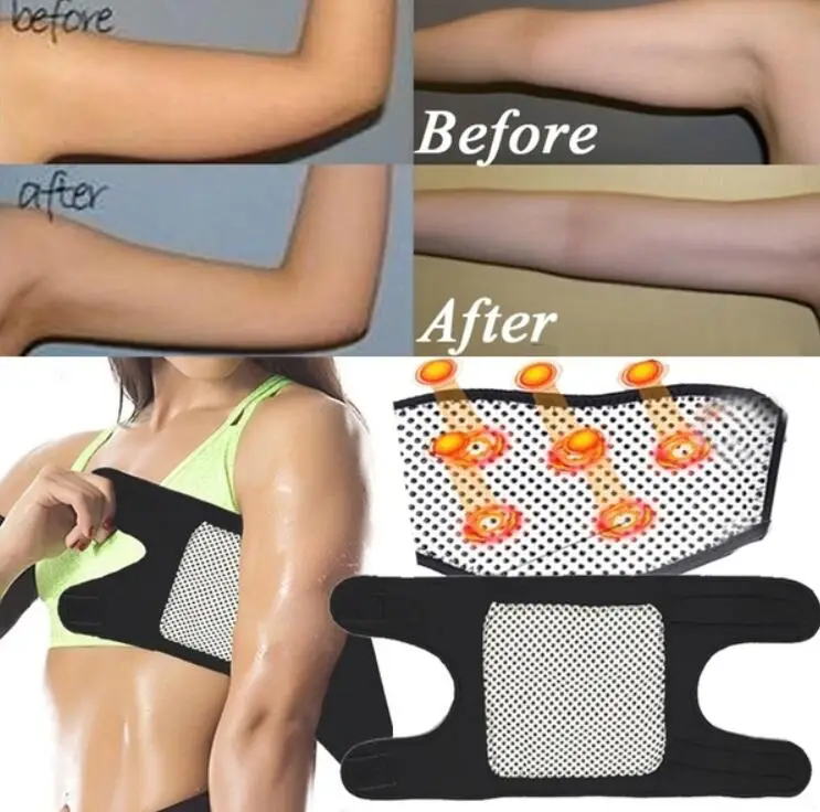 Magnetic Therapy Self-Heating Arm Elbow Brace Support Belt Tourmaline Pain Relief Slimming Weight Loss Strap Bandage Face Lift
Magnetic Therapy Self-Heating Arm Elbow Brace Support Belt Tourmaline Pain Relief Slimming Weight Loss Strap Bandage Face Lift