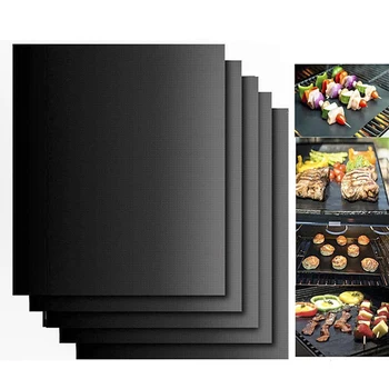 Reusable Barbecue Grill Baking Mat Non-stick BBQ Cooking Baking Mats Covers Sheet Foil Oilpaper Heat-Resistant Pad BBQ Liner 1PC
Reusable Barbecue Grill Baking Mat Non-stick BBQ Cooking Baking Mats Covers Sheet Foil Oilpaper Heat-Resistant Pad BBQ Liner 1PC