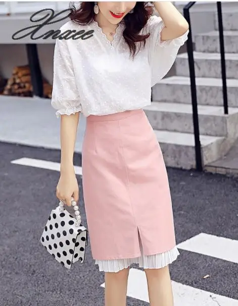 Dress women's summer 2019 new spring and autumn fashion bag hip skirt two-piece suit 
Dress women's summer 2019 new spring and autumn fashion bag hip skirt two-piece suit