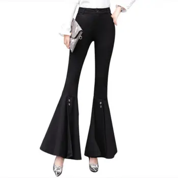 2018 Spring and Autumn new Korean Women's Long pants Casual Fishtail Suit Wide Leg pants Thin Feet Flared pants Size S-XXL
2018 Spring and Autumn new Korean Women's Long pants Casual Fishtail Suit Wide Leg pants Thin Feet Flared pants Size S-XXL