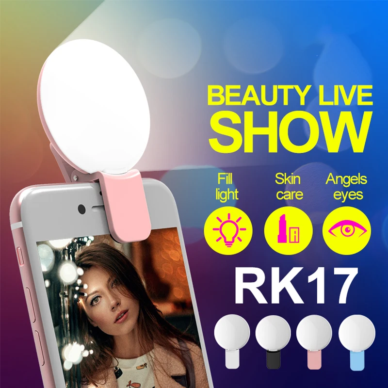 RK15 At Night Selfie Ring Light Lamp Photography Lights For Phone Video Studio Fill Light For 5S Iphone 6 7 Plus Samsung Xiaomi
RK15 At Night Selfie Ring Light Lamp Photography Lights For Phone Video Studio Fill Light For 5S Iphone 6 7 Plus Samsung Xiaomi