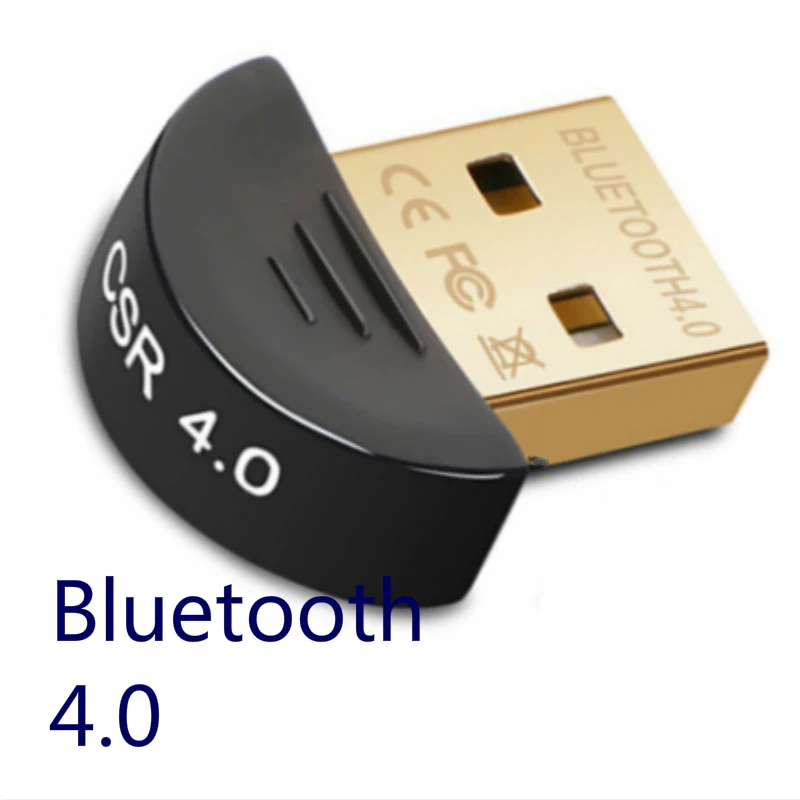 

USB Wireless Bluetooth Adapter CSR 4.0 Dual Mode Mini Bluetooth Dongle Transmitter for PC Windows 10 8 Win 7 Vista XP