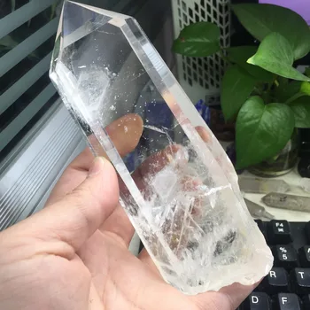 High Quality Natural Crystal 491g Transparent Quartz Crystal Point Healing Hexagonal Wand Treatment Lucky Stone #A514
High Quality Natural Crystal 491g Transparent Quartz Crystal Point Healing Hexagonal Wand Treatment Lucky Stone #A514