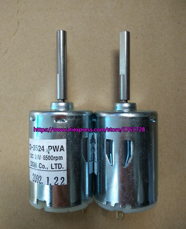 Long shaft 36*50mm 545 DC motor 24V 6500r/min large torque low noise high quality motor~
Long shaft 36*50mm 545 DC motor 24V 6500r/min large torque low noise high quality motor~