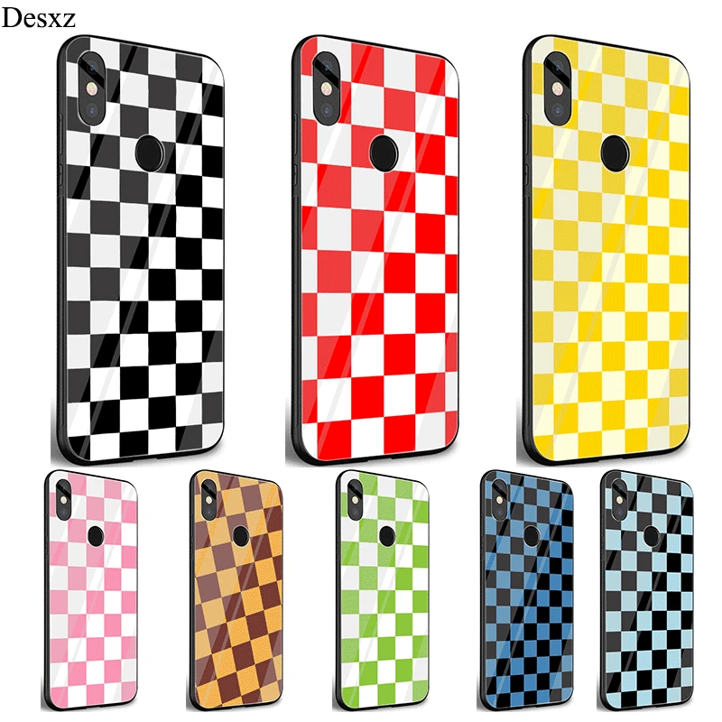 Case Glass Checkerboard Plaid Checked Checkered For Xiaomi Mi 8 Lite A1 A2 5X 6X 9 Redmi Note 5 6 7 Pro 6A 4X Pocophone F1 Cover
Case Glass Checkerboard Plaid Checked Checkered For Xiaomi Mi 8 Lite A1 A2 5X 6X 9 Redmi Note 5 6 7 Pro 6A 4X Pocophone F1 Cover