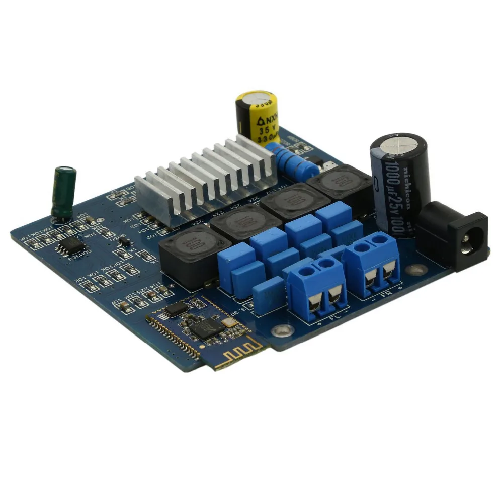 Digital Power Amplifier Board 2x50W TPA3116 CSR8645 4.0 Bluetooth Lossless DC 18V-24V Module Part
Digital Power Amplifier Board 2x50W TPA3116 CSR8645 4.0 Bluetooth Lossless DC 18V-24V Module Part