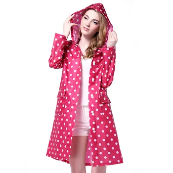 2017 Fashion Long Knee-length Speckled Woman Girl Raincoat Portable Rain Coat Ponchos Jackets Rainwear Gear
2017 Fashion Long Knee-length Speckled Woman Girl Raincoat Portable Rain Coat Ponchos Jackets Rainwear Gear