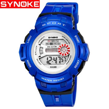 SYNOKE Sports Children Watches Fashion LED Quartz Digital Watch Boys Child Kids 30M Waterproof Wristwatches For Boys Girls Gift
SYNOKE Sports Children Watches Fashion LED Quartz Digital Watch Boys Child Kids 30M Waterproof Wristwatches For Boys Girls Gift
