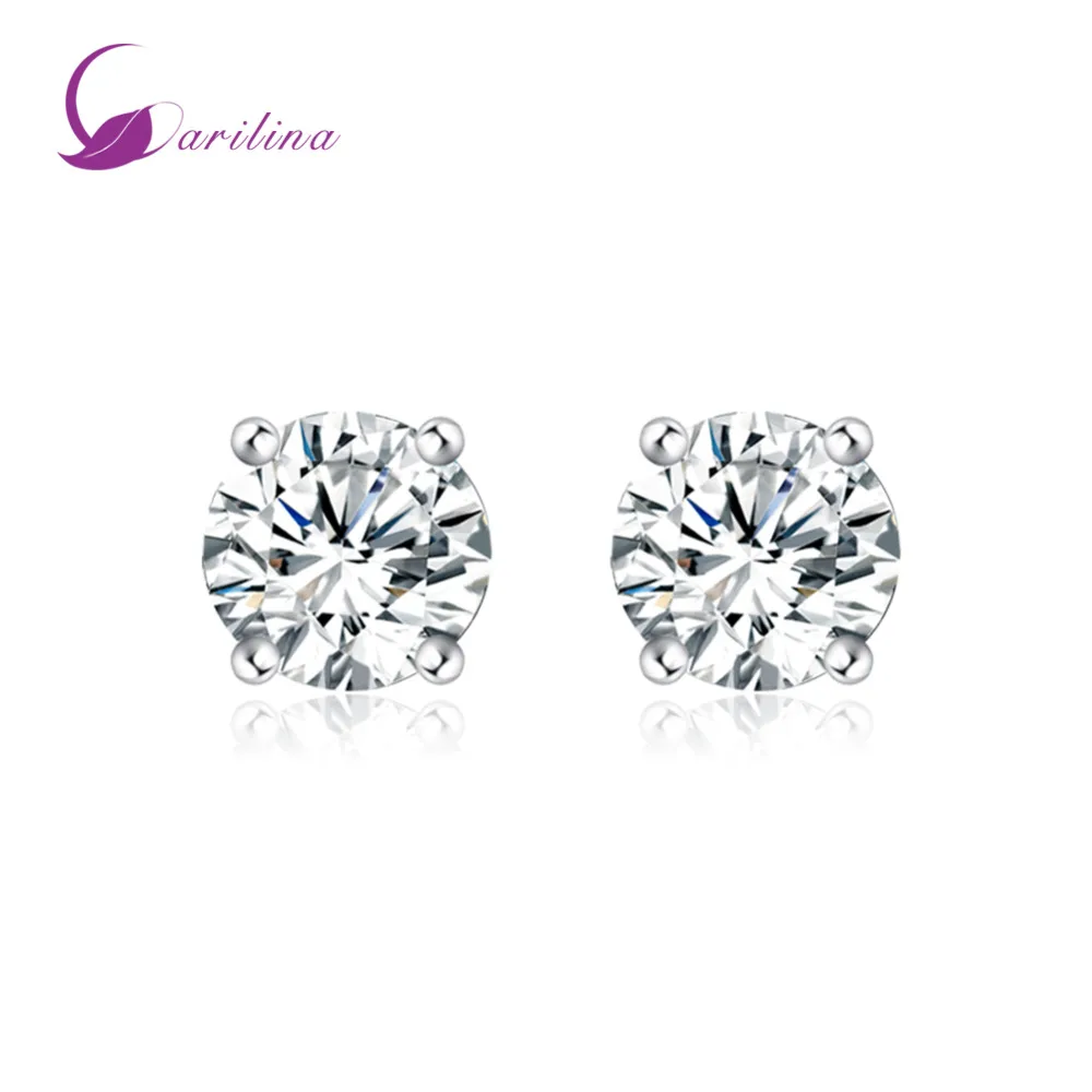 Fashion cz 925 Sterling Silver White Austrian crystal earrings Stud earrings for teen girls jewelry E2080
Fashion cz 925 Sterling Silver White Austrian crystal earrings Stud earrings for teen girls jewelry E2080