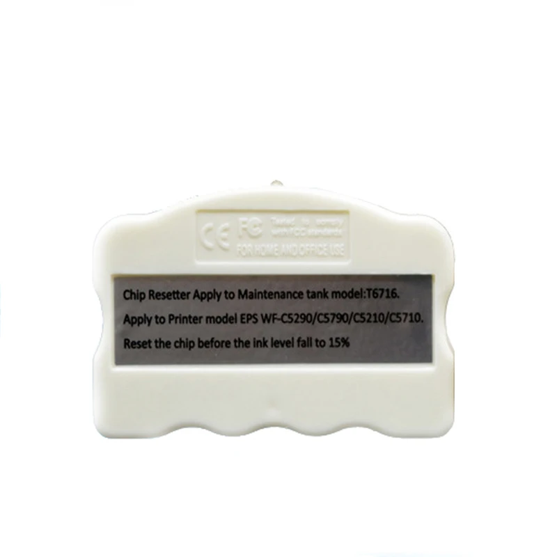 vilaxh T6716 Maintenance Tank Chip Resetter for Epson WorkForce WF-C5210 WF-C5790 WF-C5710 WF-M5299 WF-M5799 ET-8700 printer
vilaxh T6716 Maintenance Tank Chip Resetter for Epson WorkForce WF-C5210 WF-C5790 WF-C5710 WF-M5299 WF-M5799 ET-8700 printer