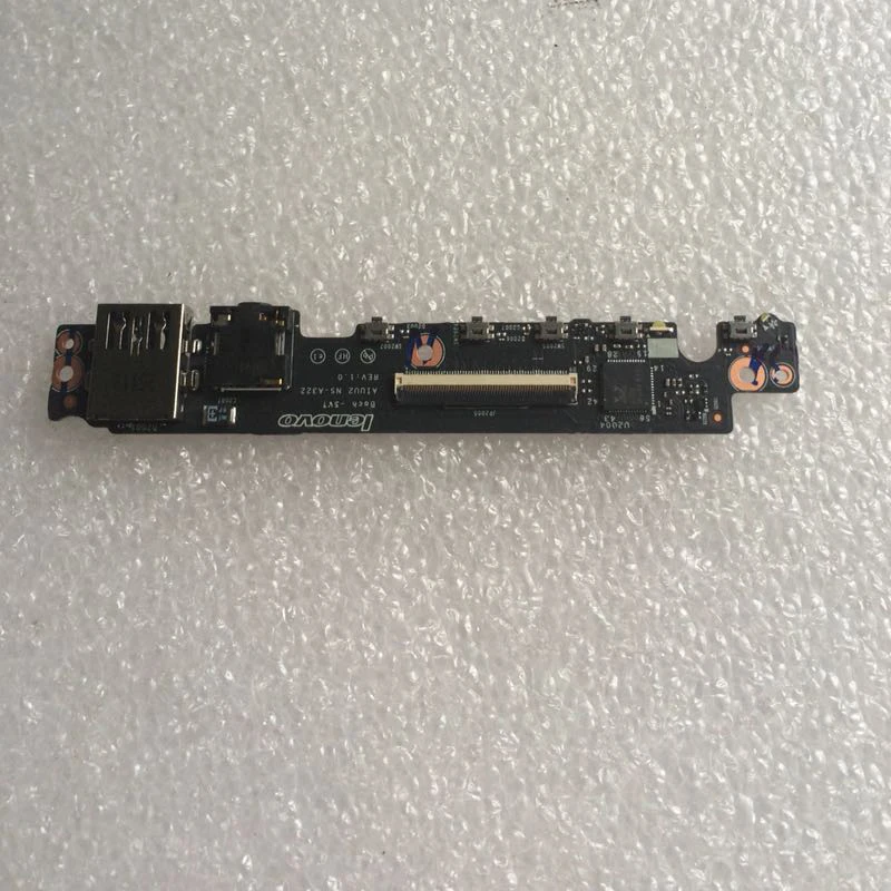 Новая/оригинальная аудиоразъем USB-плата для Lenovo IdeaPad Yoga 3 Pro 1370 Series,P/N NS-A322
Новая/оригинальная аудиоразъем USB-плата для Lenovo IdeaPad Yoga 3 Pro 1370 Series,P/N NS-A322