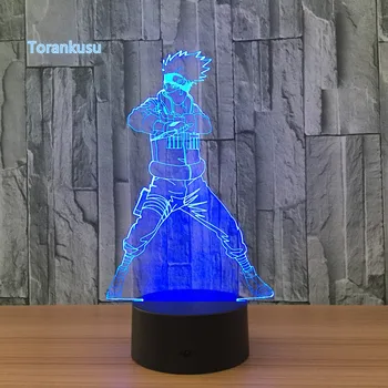 Naruto Kakashi Table Lamp 3D Nightlight RGB Changing Desk Lamp Night Light Hatake Kakashi Action Figure 3D02
Naruto Kakashi Table Lamp 3D Nightlight RGB Changing Desk Lamp Night Light Hatake Kakashi Action Figure 3D02