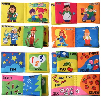 8 Pages Muti-color Soft Cloth Baby Boys Girls Books Rustle Sound Infant Educational Stroller Rattle Toys For Baby 0-12 month
8 Pages Muti-color Soft Cloth Baby Boys Girls Books Rustle Sound Infant Educational Stroller Rattle Toys For Baby 0-12 month